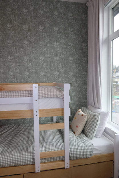 Forest Green Peel and Stick Wallpaper