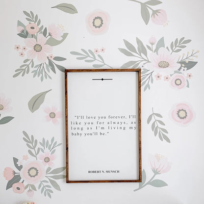 Forever Floral Wall Decals