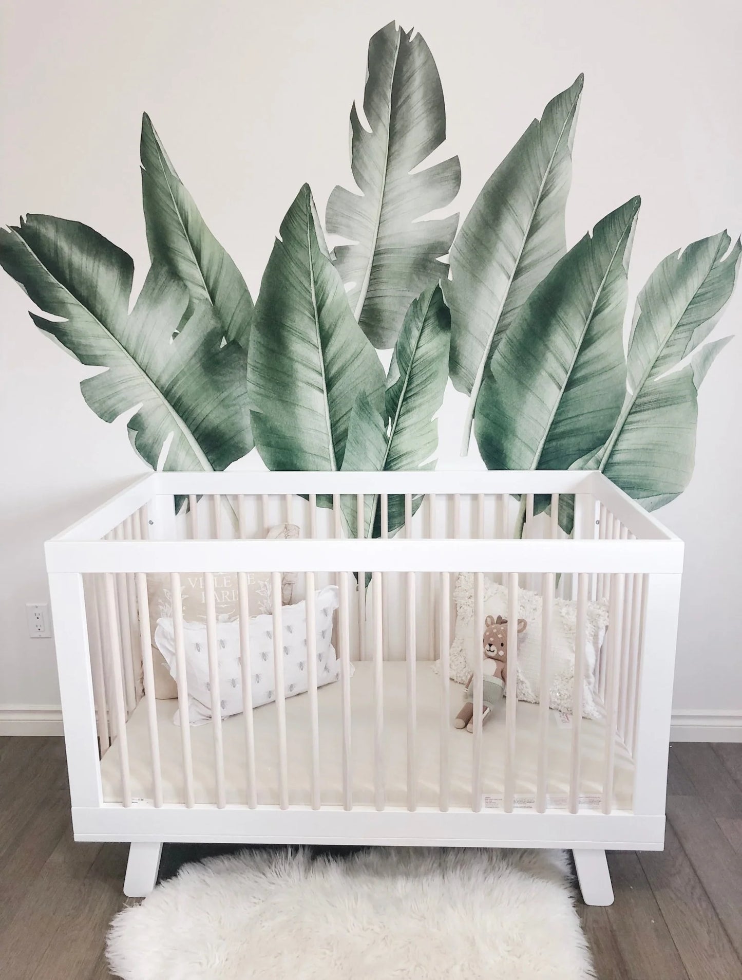 Giant Tropical Leaves Wall Stickers
