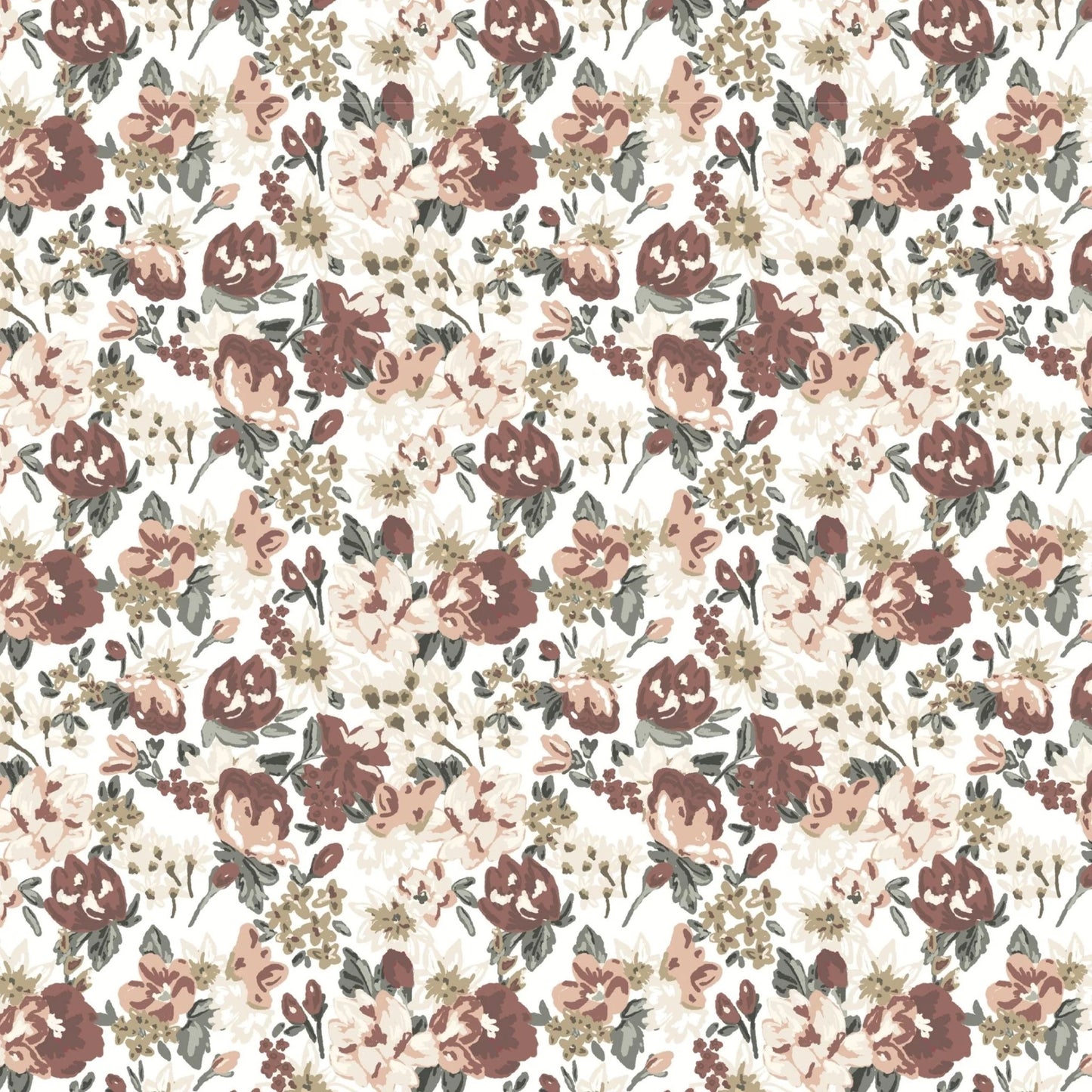 Heirloom Floral Removable Peel and Stick Wallpaper
