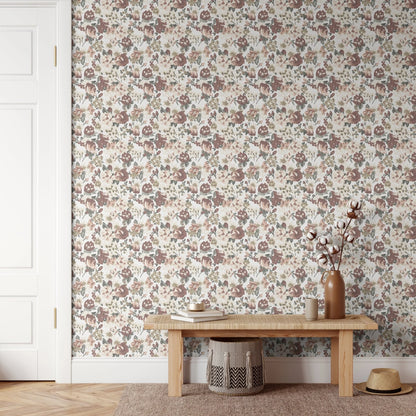 Heirloom Floral Removable Peel and Stick Wallpaper