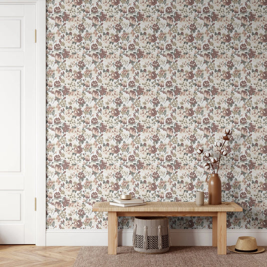 Heirloom Floral Removable Peel and Stick Wallpaper