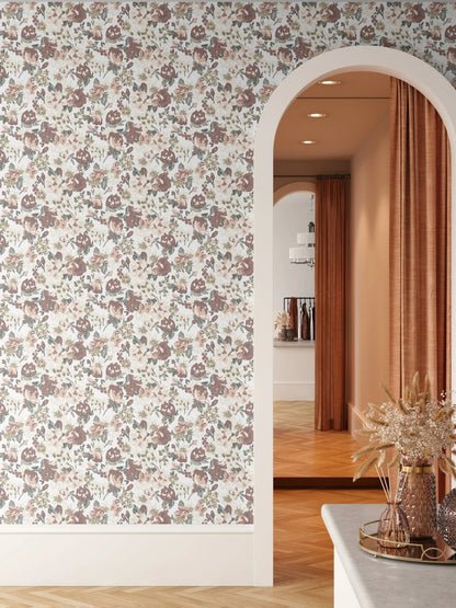 Heirloom Floral Removable Peel and Stick Wallpaper