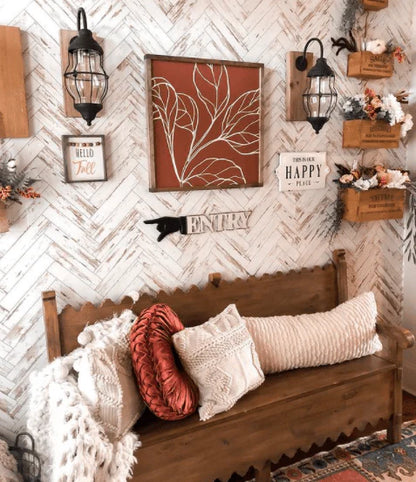 Herringbone Peel and Stick Wallpaper