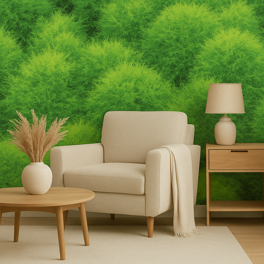 Lush Serenity Accent Wall