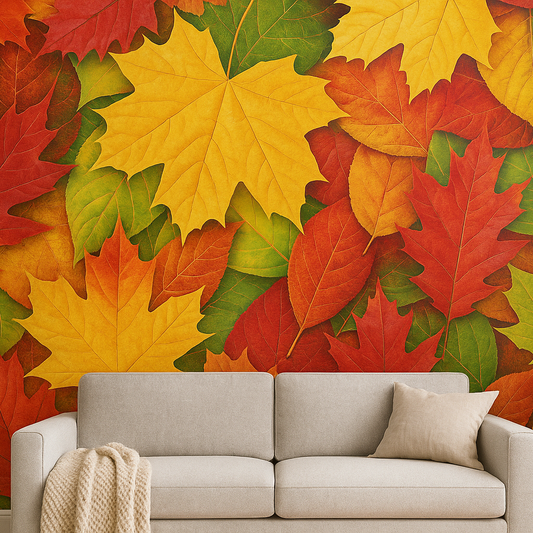 Essence of Autumn-Colorful Leaves Wallpaper
