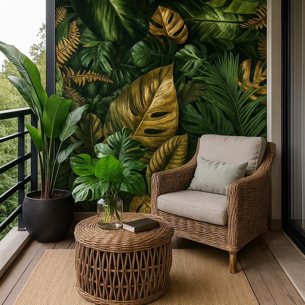 Lush Retreat Balcony