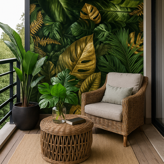 Lush Retreat Balcony