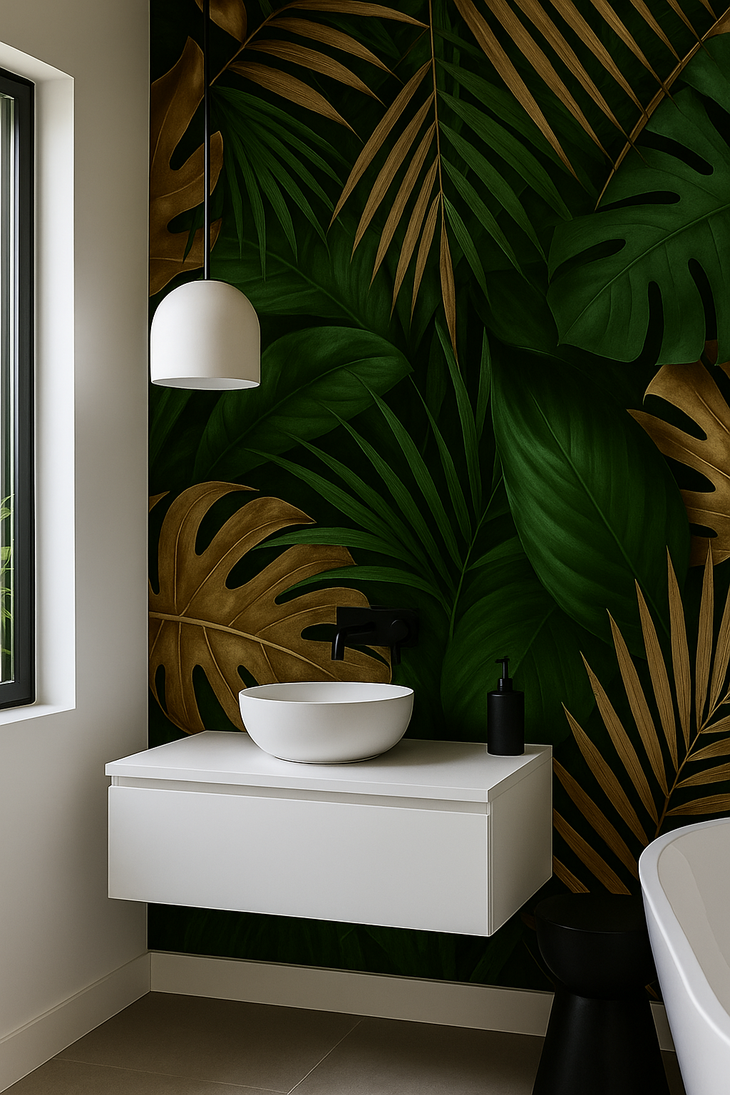 Botanical Luxe Bathroom