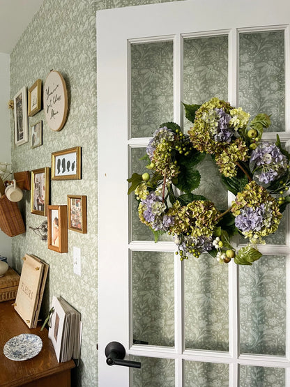 Lichen Green Peel and Stick Wallpaper