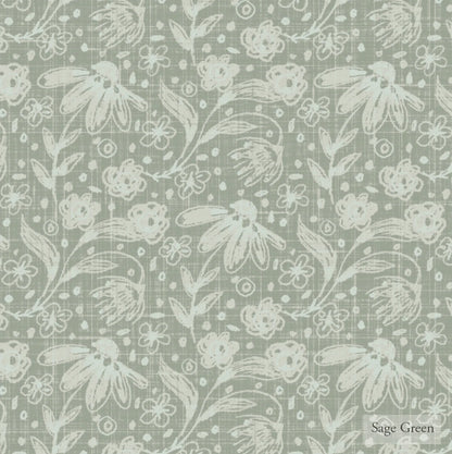 Lichen Green Peel and Stick Wallpaper