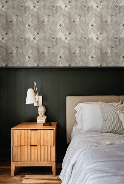 Lonestar Peel and Stick Removable Wallpaper (Faux Cement Style)