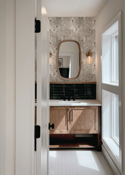 Lonestar Peel and Stick Removable Wallpaper (Faux Cement Style)
