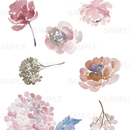 Meadow Flower Wall Stickers