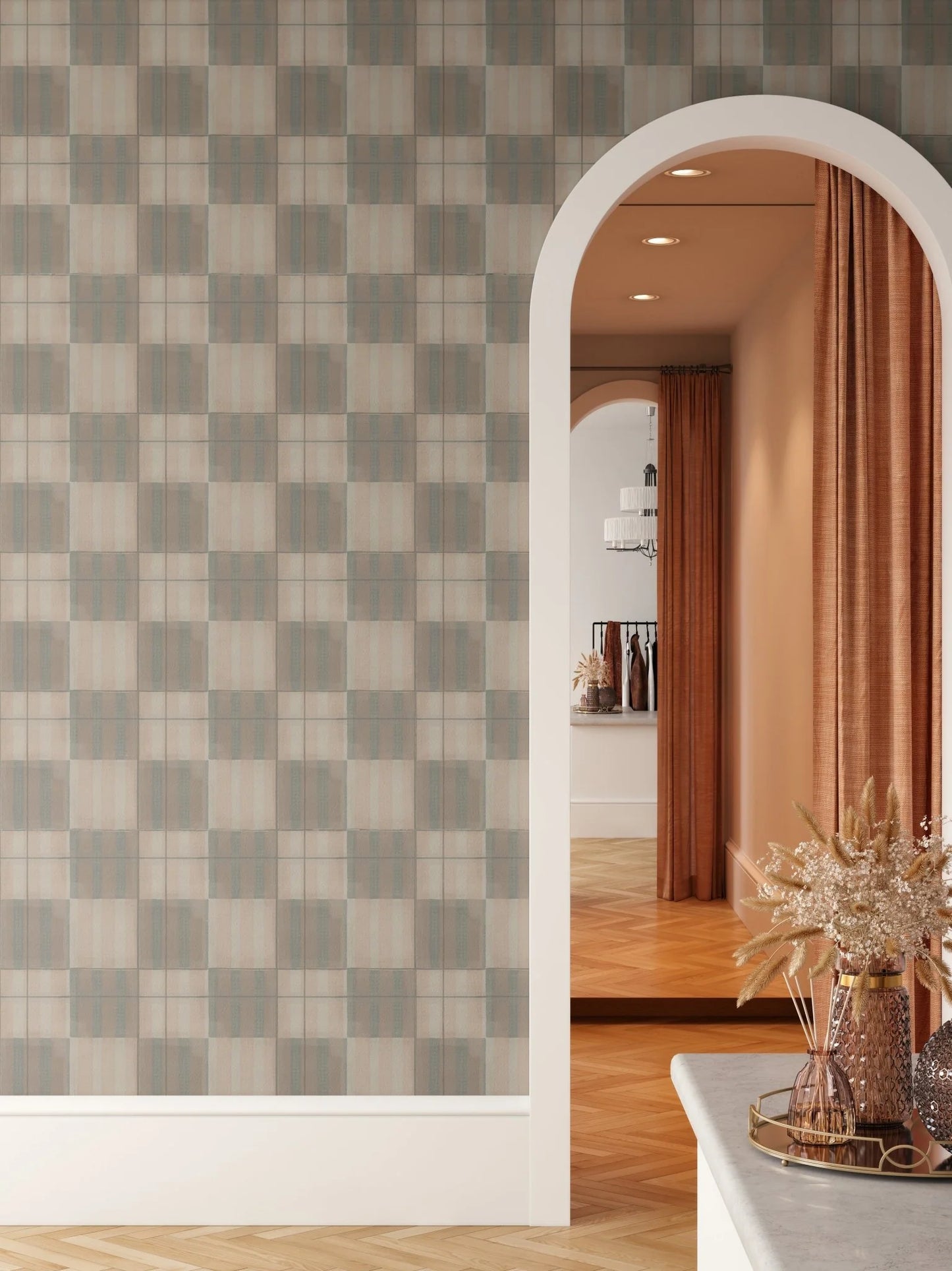 Mediterranean Tiles Wallpaper