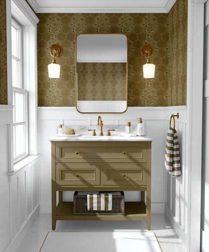 Midcentury Peel and Stick Wallpaper (Removable)