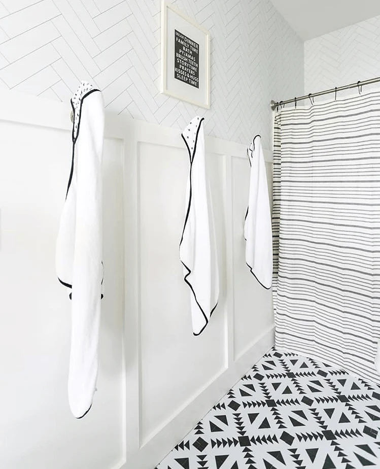 Monochrome Herringbone Peel and Stick Wallpaper