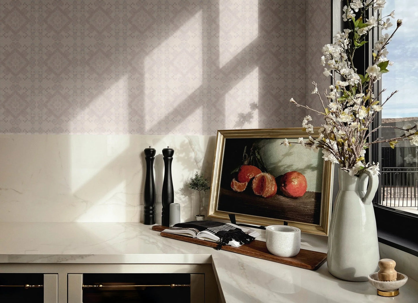 Moroccan Tiles Wallpaper, Peel & Stick and Removable