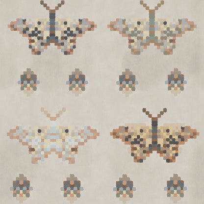 Mosaic Butterfly Peel and Stick Wallpaper