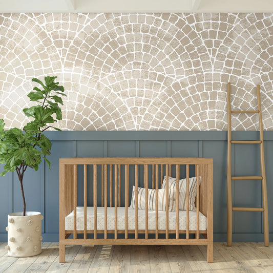 Natural Mosaic Tile Wallpaper