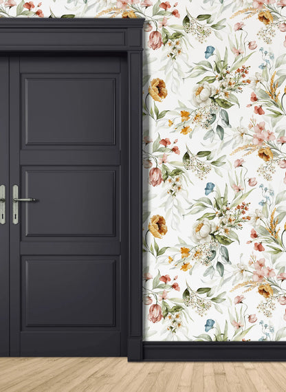 Nature Inspired Removable Wallpaper (Peel and Stick)