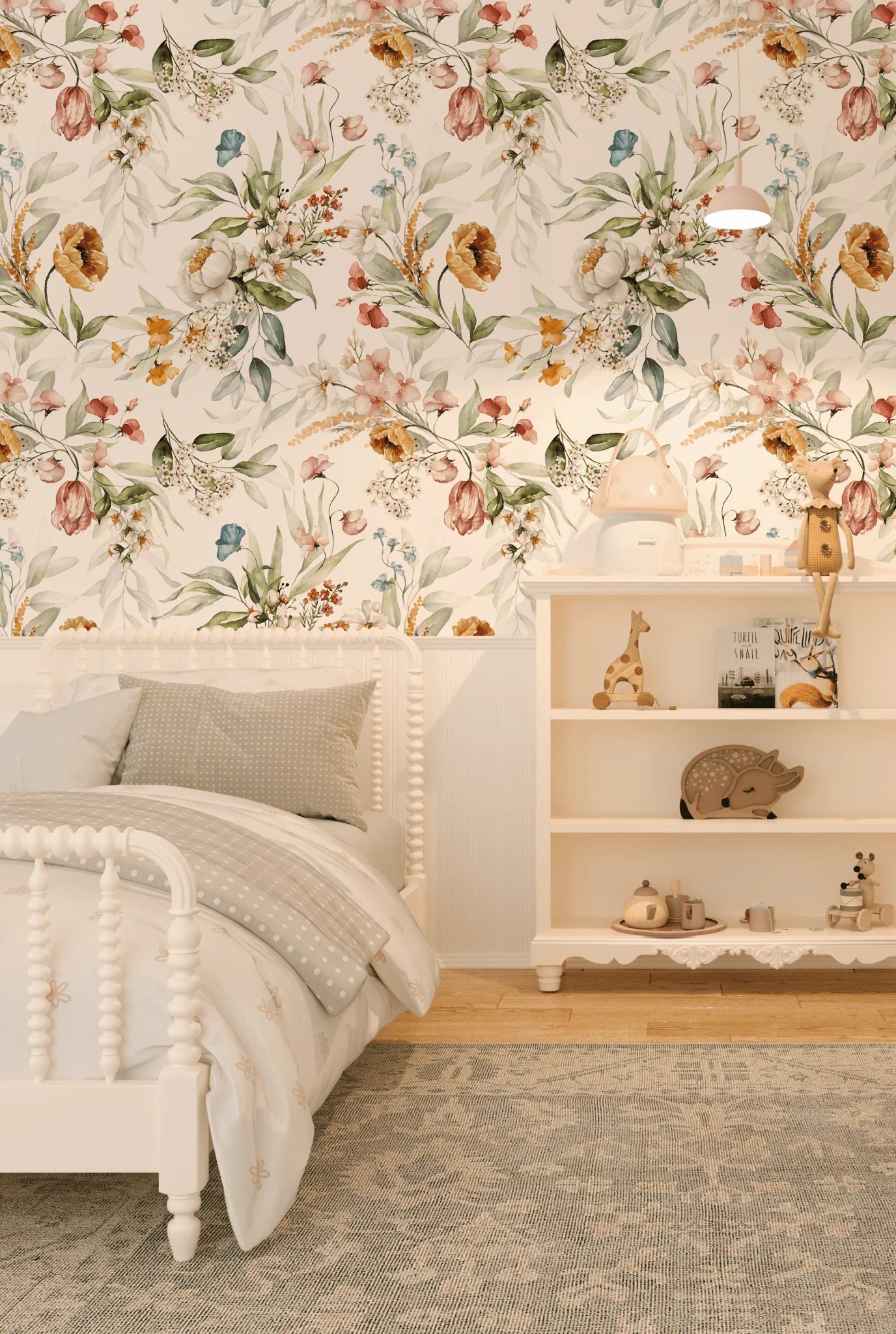 Nature Inspired Removable Wallpaper (Peel and Stick)