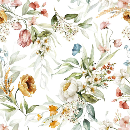 Nature Inspired Removable Wallpaper (Peel and Stick)