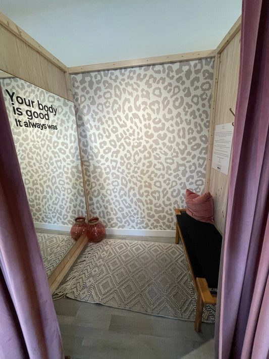 Neutral Animal Print Peel and Stick Wallpaper