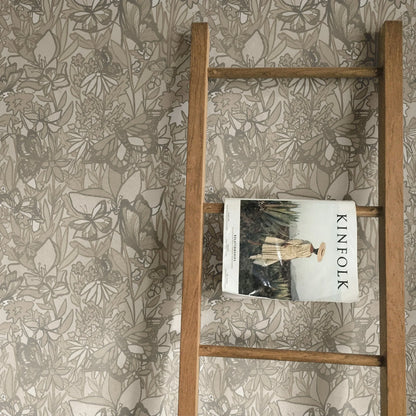 Neutral Butterfly Peel and Stick Wallpaper (Self-Adhesive)