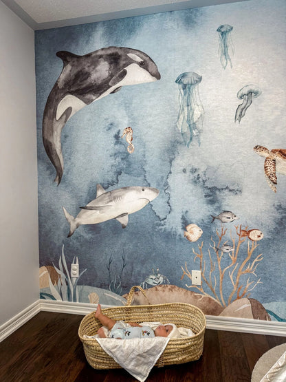 Ocean Wall Mural