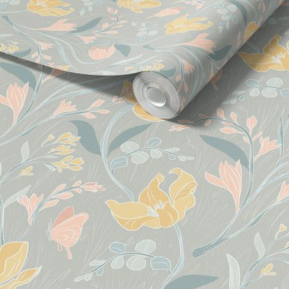 Painter's Garden Peel and Stick Wallpaper