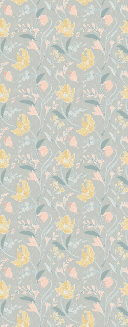 Painter's Garden Peel and Stick Wallpaper