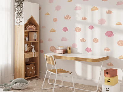 Pastel Cloud Wall Stickers