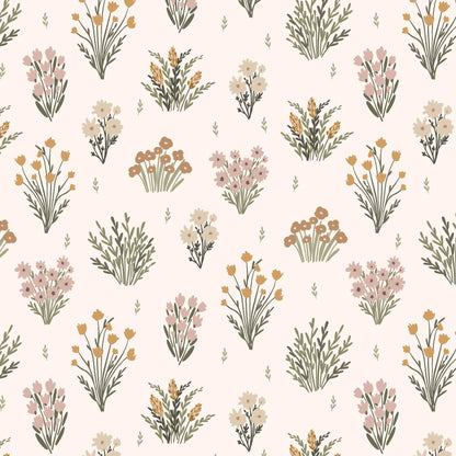 Pastel Flower Peel and Stick Wallpaper