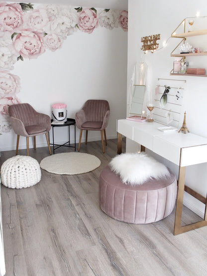 Peony Floral Wall Stickers