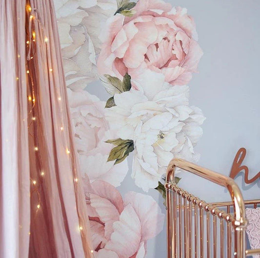 Peony Floral Wall Stickers