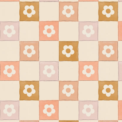 Picnic Check Peel and Stick Wallpaper
