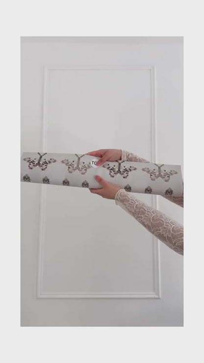 Mosaic Butterfly Peel and Stick Wallpaper