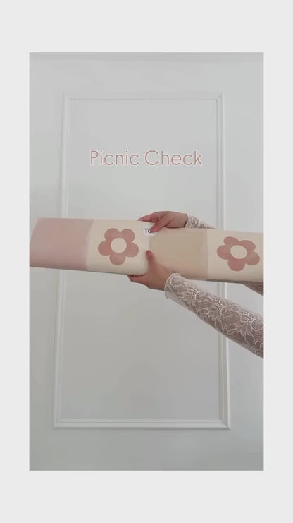 Picnic Check Peel and Stick Wallpaper