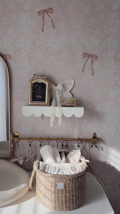 Bows Removable Peel and Stick Wallpaper