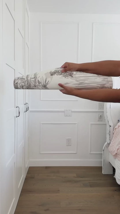 Toile de Jouy Peel and Stick Wallpaper