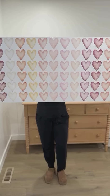 Boho Heart Wall Stickers