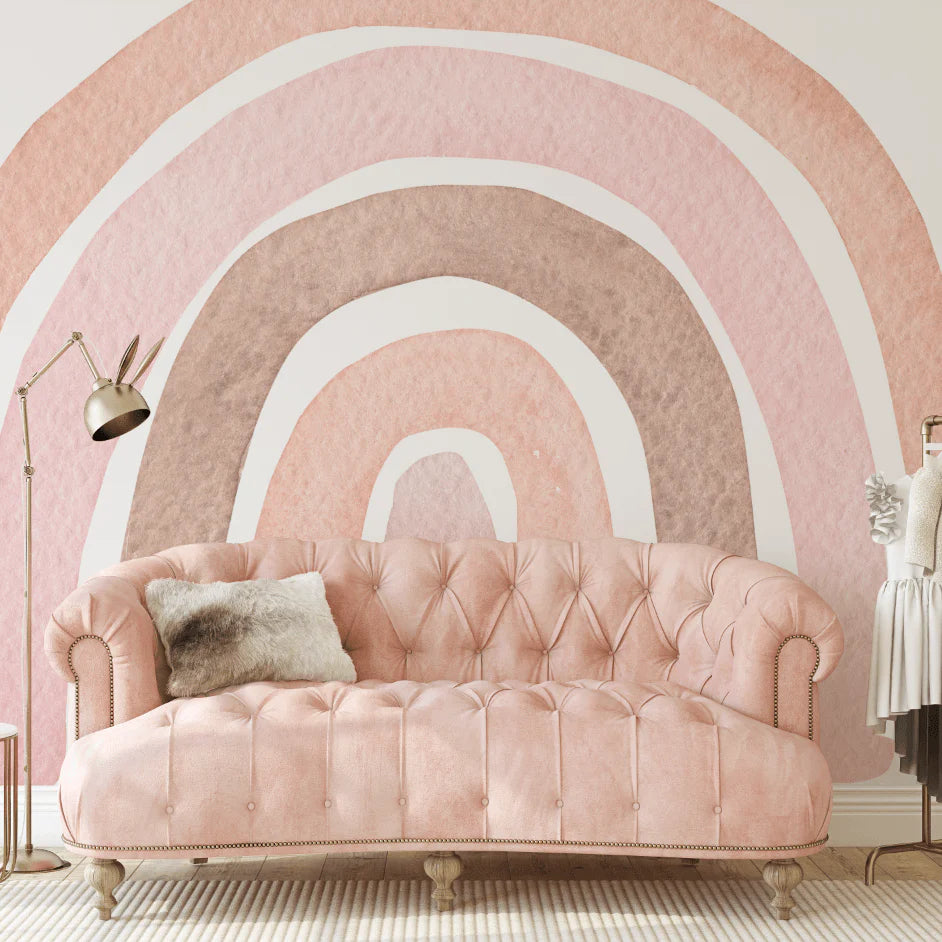 Rainbow Wall Mural - 108" H x 144" W