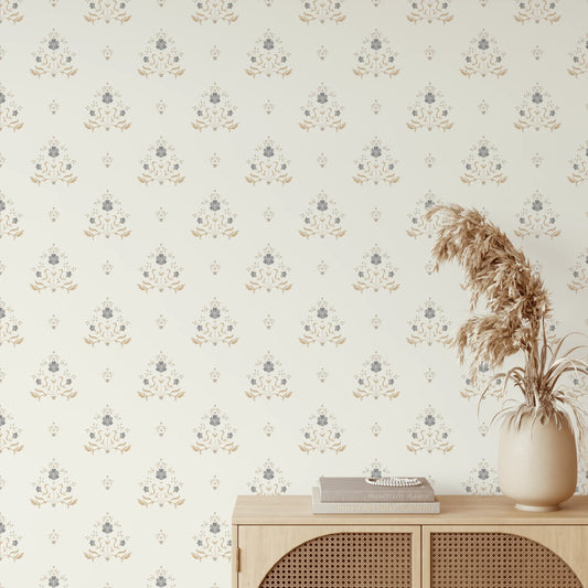 Regal Floral Peel and Stick Wallpaper (Self-Adhesive)