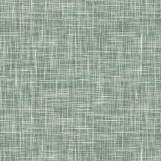 Sage Green Grasscloth Peel and Stick Wallpaper (Faux)