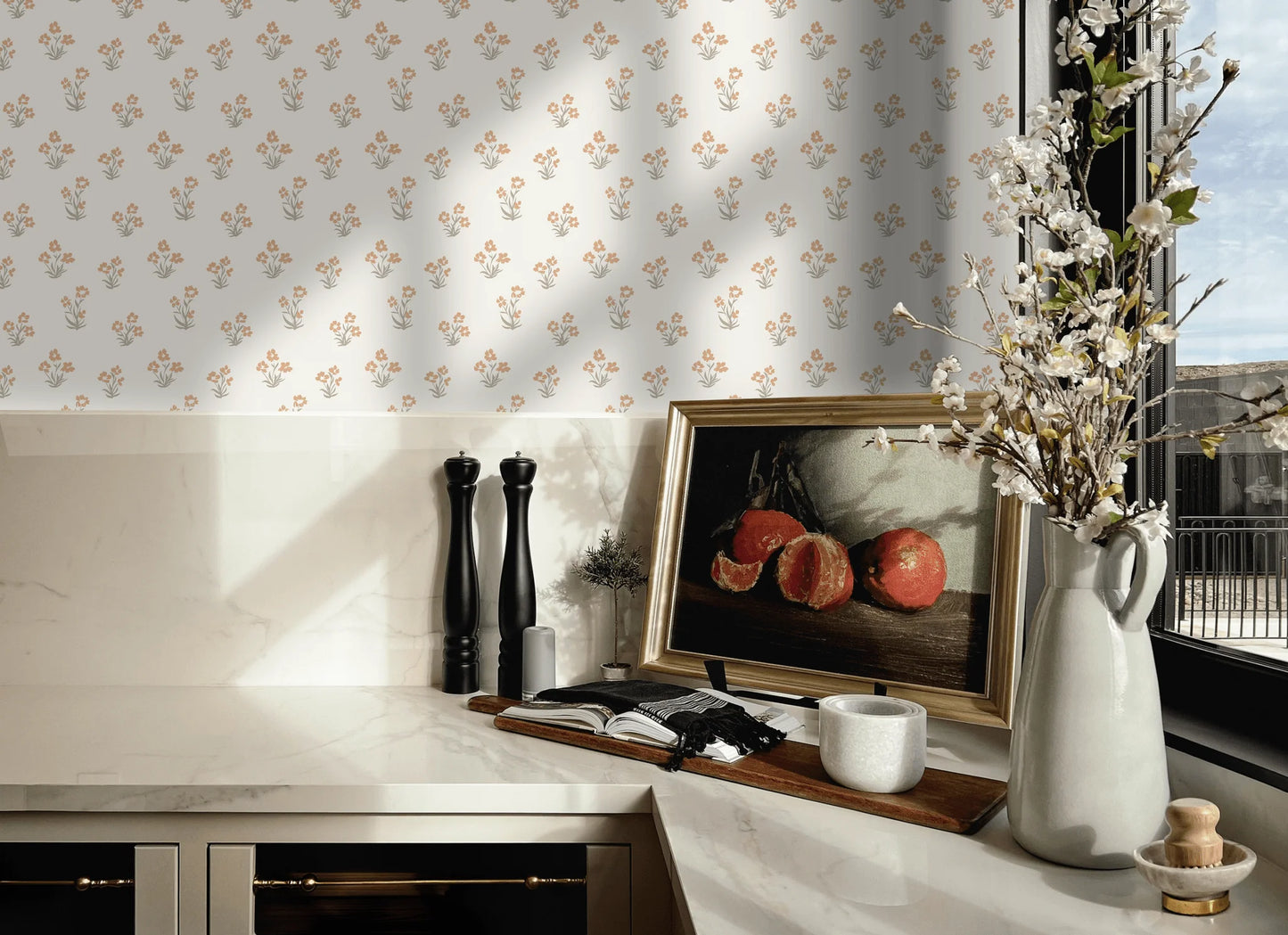 Sage Sprig Peel and Stick Wallpaper (Self-Adhesive)