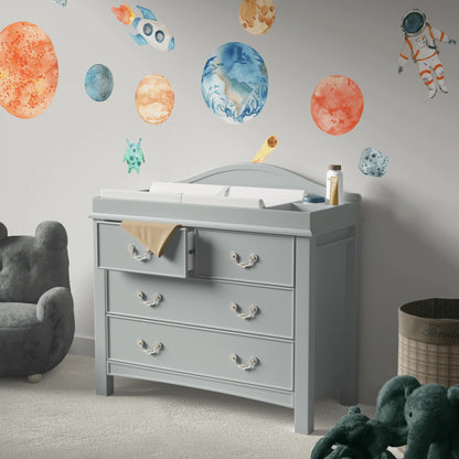Space Wall Stickers (Peel and Stick Decals)