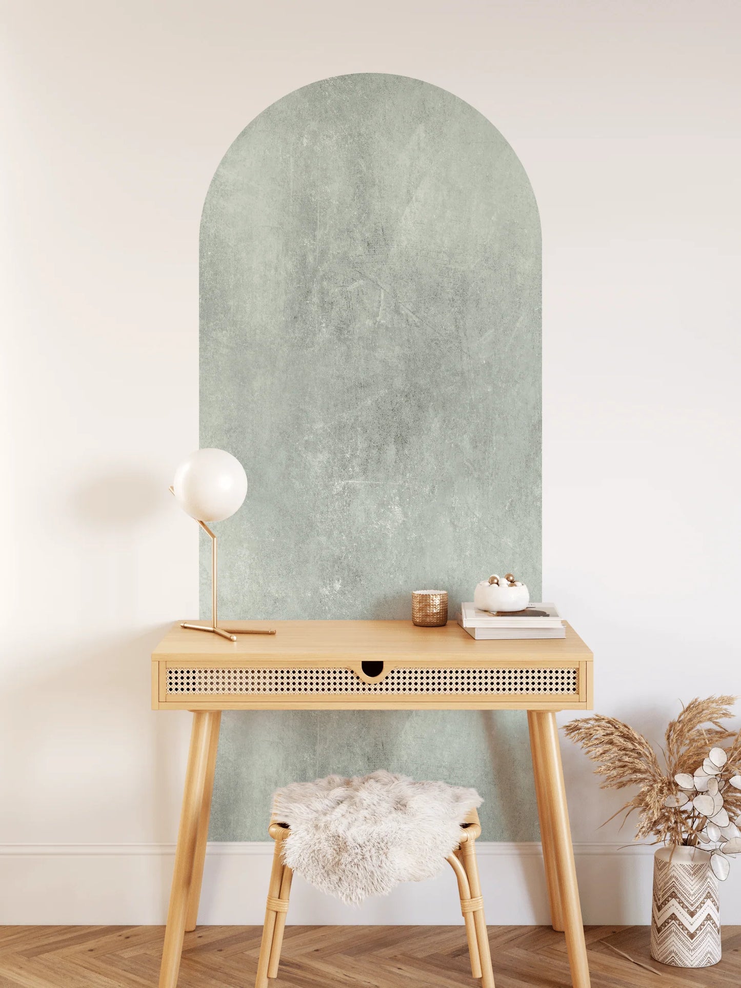Textured Skinny Arch Wall Stickers