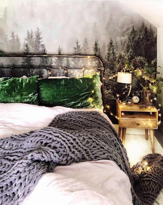 The Mountains Are Calling Wall Mural (Peel & Stick)