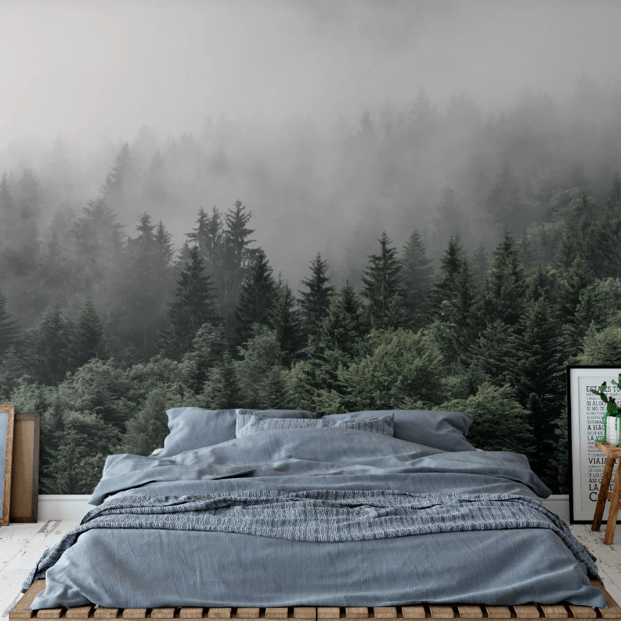 The Mountains Are Calling Wall Mural (Peel & Stick)